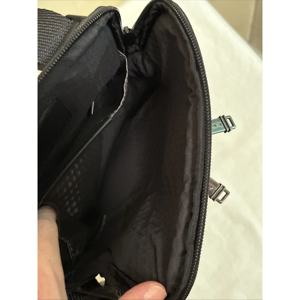Tumi Alpha Bravo Barksdale Crossbody Bag Ballistic Nylon Black 232309D Mens